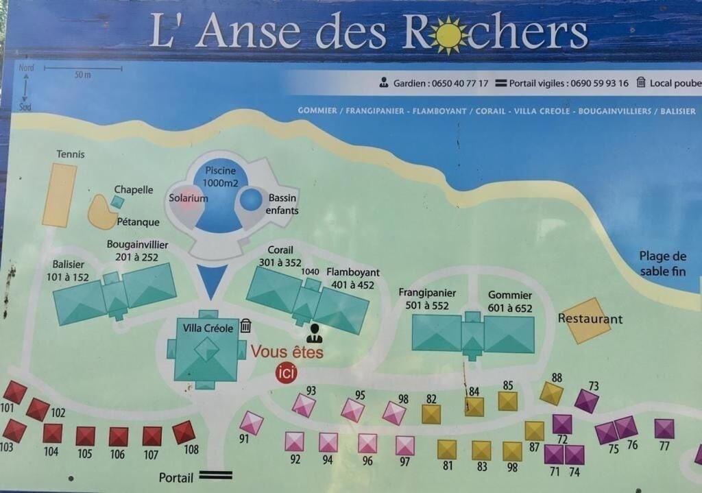 Karukera Anse des Rochers Saint-Francois  Exterior foto